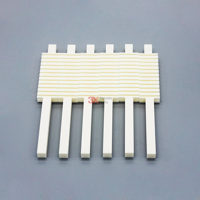 定制加工的氧化铝陶瓷零件带槽