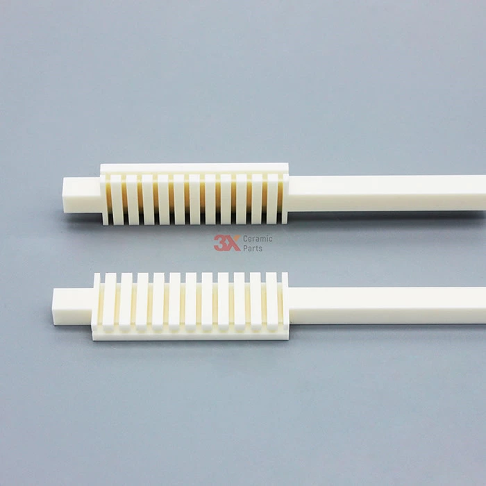 定制加工的氧化铝陶瓷零件带槽