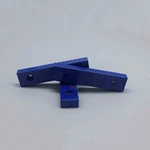 蓝色氧化锆陶瓷打孔垫块