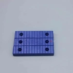 蓝色氧化锆陶瓷打孔垫块